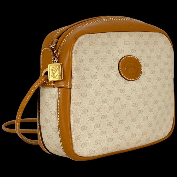 White Micro Gucci GG Crossbody - Picture 3 of 16
